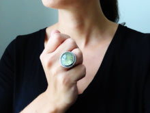 Load image into Gallery viewer, RESERVED: Prehnite Ring or Pendant (Choose Your Size)