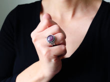 Load image into Gallery viewer, RESERVED: Star Sapphire Ring or Pendant (Choose Your Size)