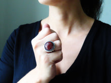 Load image into Gallery viewer, Red Moss Agate Ring or Pendant (Choose Your Size)