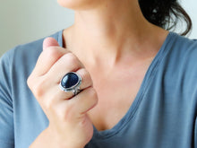 Load image into Gallery viewer, Iolite Sunstone Ring or Pendant (Choose Your Size)