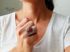 Laguna Agate Ring or Pendant (Choose Your Size)