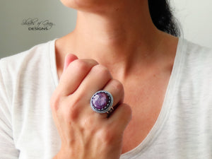 Rose Cut Star Sapphire Ring or Pendant (Choose Your Size)