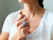 Load image into Gallery viewer, Light Pink Rose Cut Sapphire Ring or Pendant (Choose Your Size)