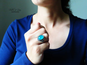 Gel Amazonite Ring or Pendant (Choose Your Size)