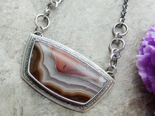 Load image into Gallery viewer, Agua Nueva Agate Statement Necklace