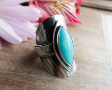 Load image into Gallery viewer, Amazonite Saddle Ring (Choose Your Size)