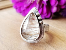Load image into Gallery viewer, Rutilated Quartz Ring or Pendant (Choose Your Size)