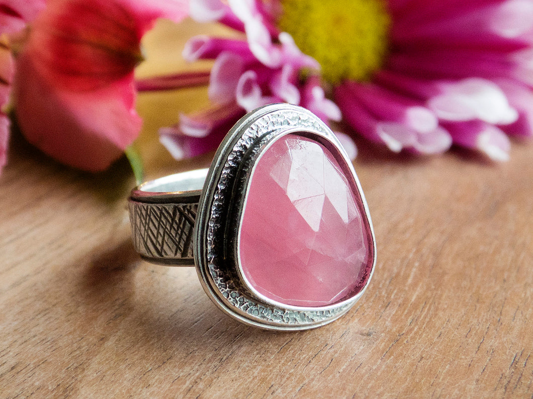 Rhodochrosite Ring or Pendant (Choose Your Size)