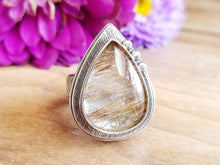 Load image into Gallery viewer, Rutilated Quartz Ring or Pendant (Choose Your Size)