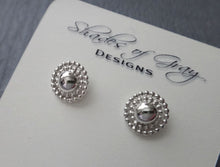 Load image into Gallery viewer, Dainty Sterling Silver Stud Earrings