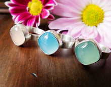 Load image into Gallery viewer, Blue Chalcedony Ring (Choose Your Size)
