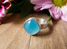 Load image into Gallery viewer, Blue Chalcedony Ring (Choose Your Size)